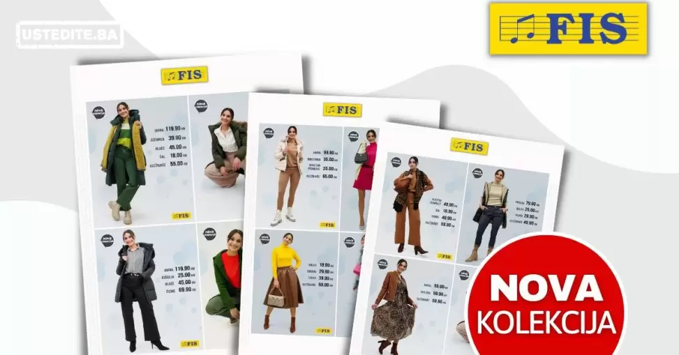Fis NOVA KOLEKCIJA odjeće NOVEMBAR 2022