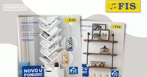 Fis POLICE ZA KNJIGE - Fis namještaj - oktobar 2022
