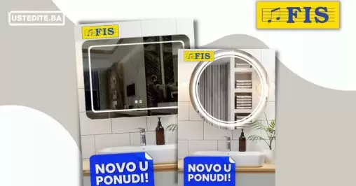 Fis Kupaonsko ogledalo - SUPER CIJENE - oktobar 2022