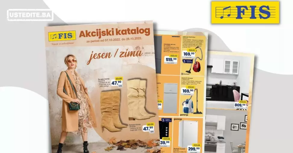 Fis katalog 7-28.10.2022. NAMJEŠTAJ -TEHNIKA - ODJEĆA i jos mnogo toga!