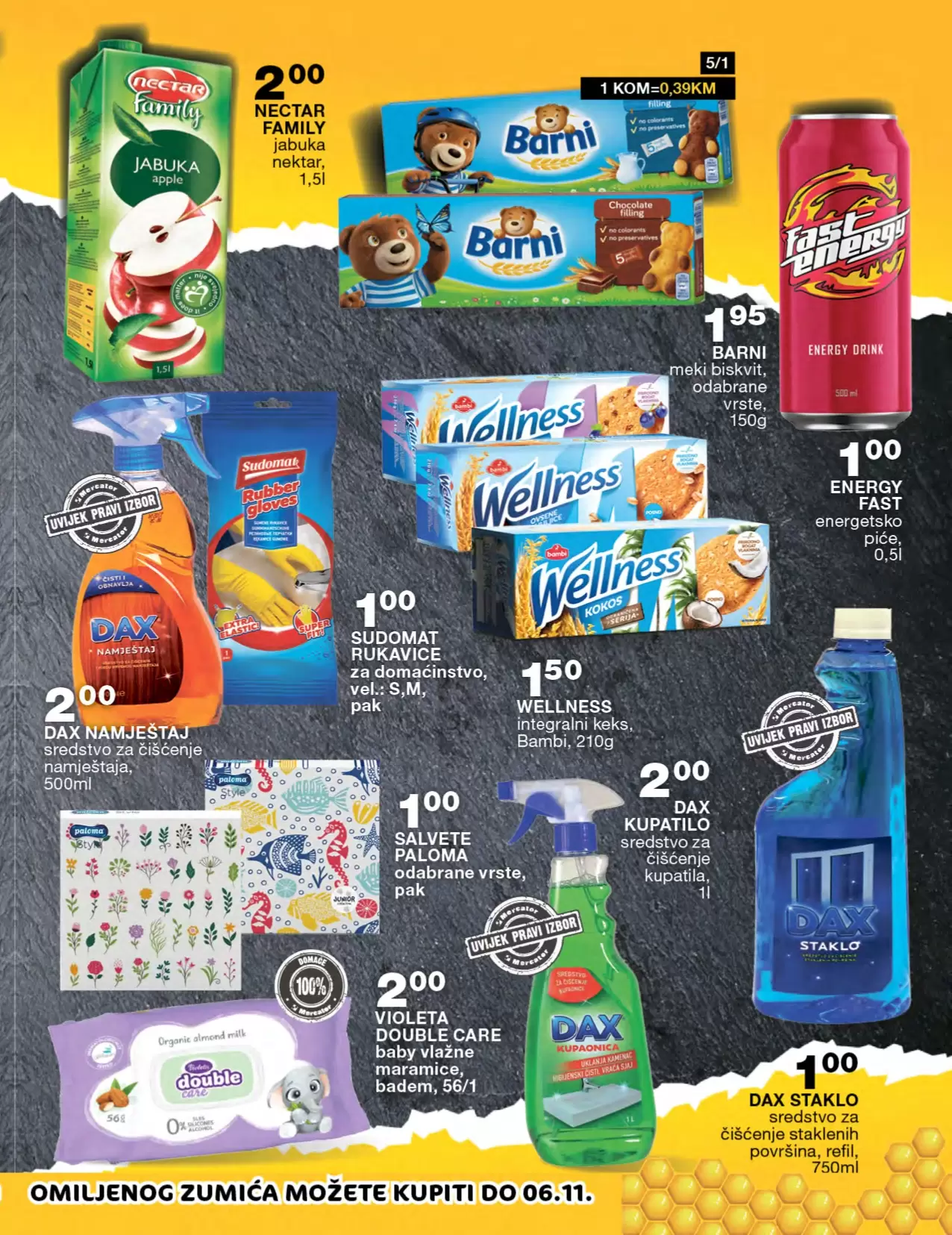 Mercator katalog ODLIČNO SNIŽENJE 24.10-06.11.2022.