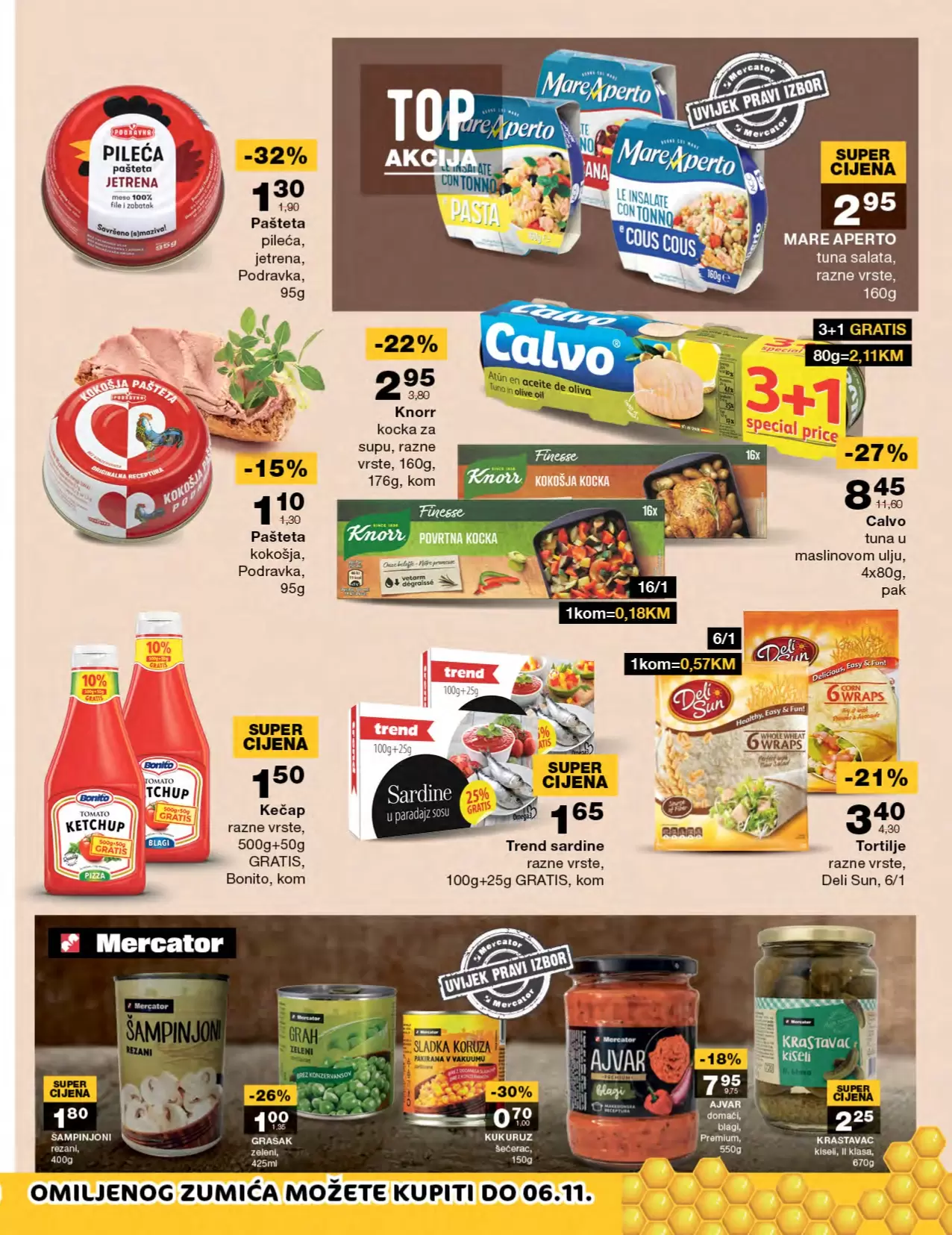 Mercator katalog ODLIČNO SNIŽENJE 24.10-06.11.2022.