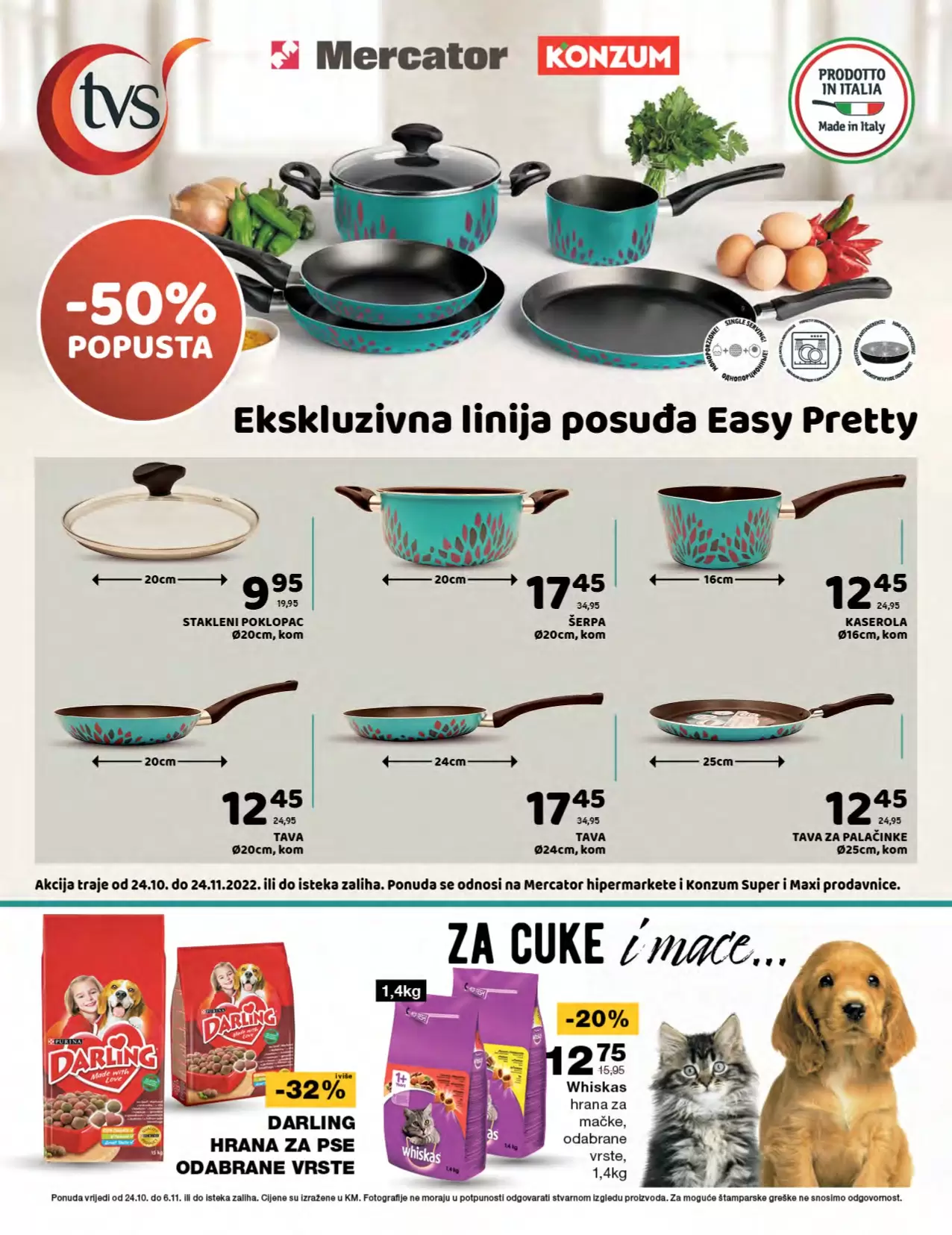 Mercator katalog ODLIČNO SNIŽENJE 24.10-06.11.2022.