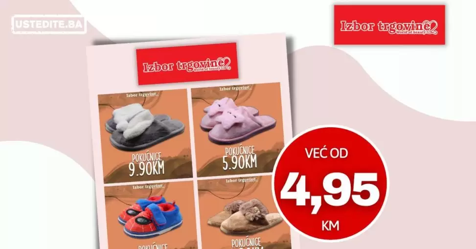 Izbor trgovine POKUĆNICE već od 4,95 KM - oktobar 2022