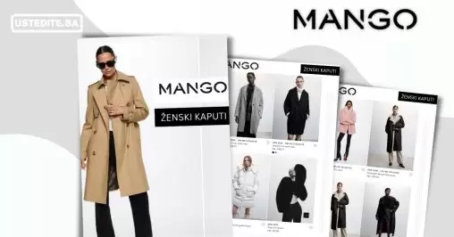 Mango BiH ŽENSKI KAPUTI - oktobar 2022