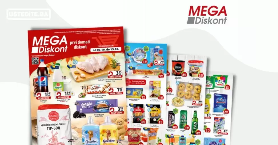 Mega Diskont kataloška akcija 3-15.10.2022.