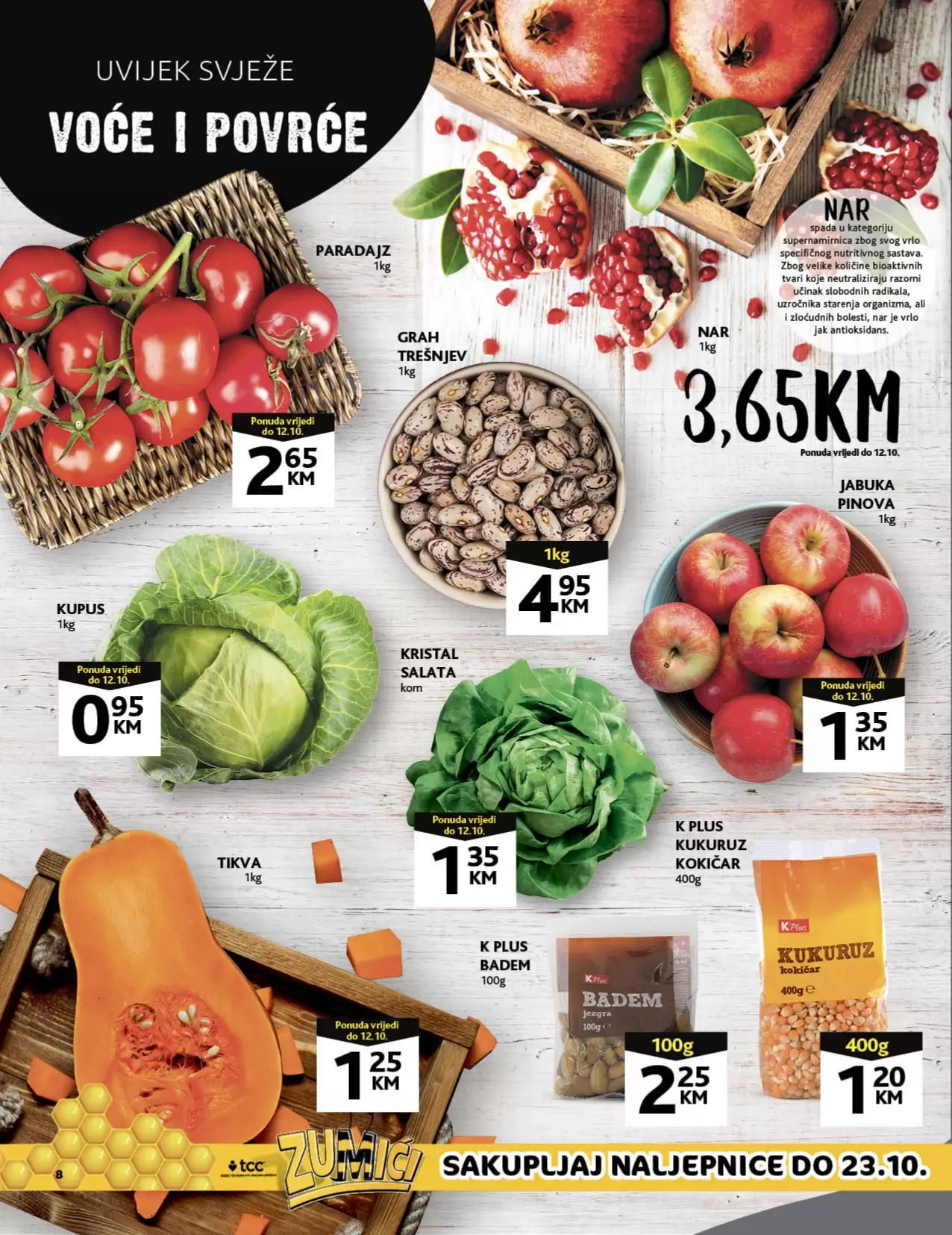 Konzum katalog 🛒 Konzum U POLA CIJENE- akcija snizenja 10-23.10.2022.