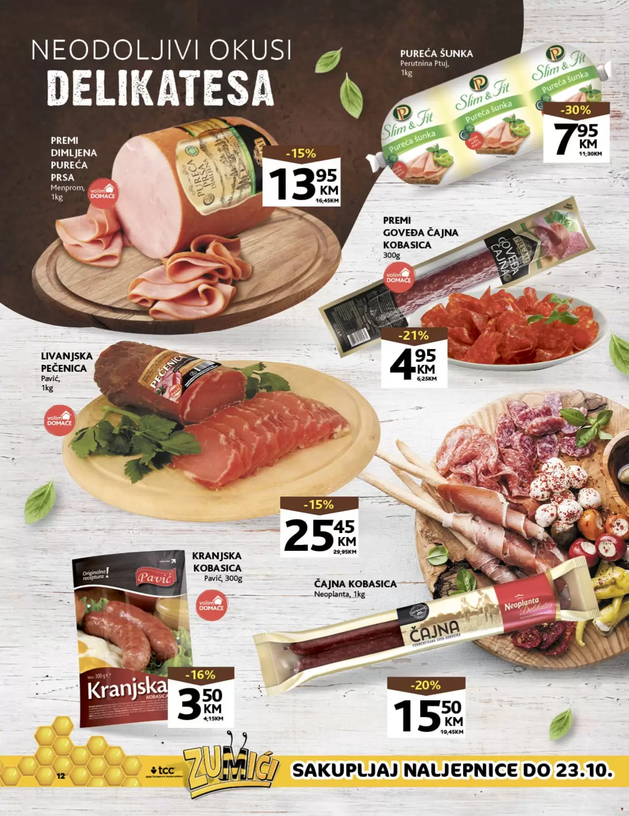 Konzum katalog 🛒 Konzum U POLA CIJENE- akcija snizenja 10-23.10.2022.