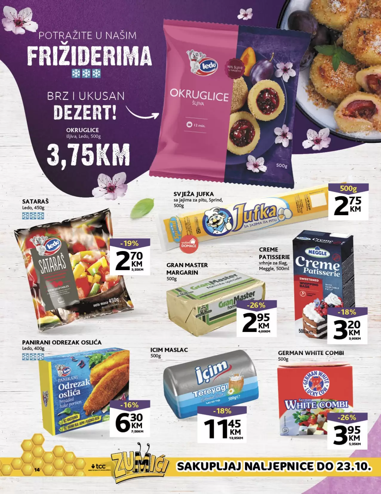 Konzum katalog 🛒 Konzum U POLA CIJENE- akcija snizenja 10-23.10.2022.