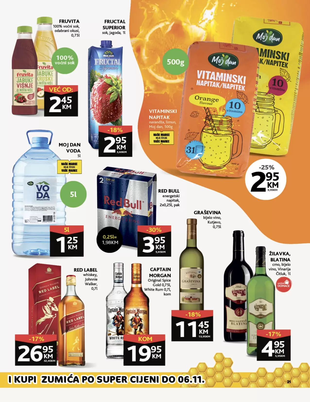 Konzum katalog 🛒 Konzum U POLA CIJENE- akcija snizenja 10-23.10.2022.