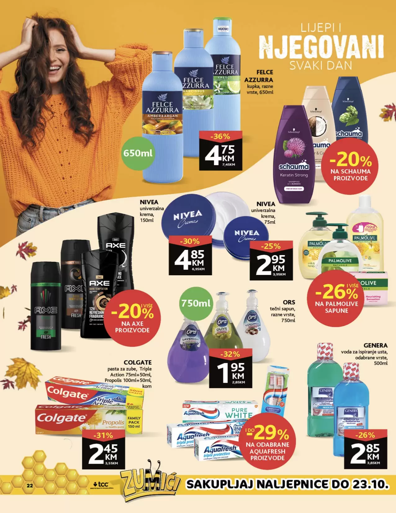 Konzum katalog 🛒 Konzum U POLA CIJENE- akcija snizenja 10-23.10.2022.