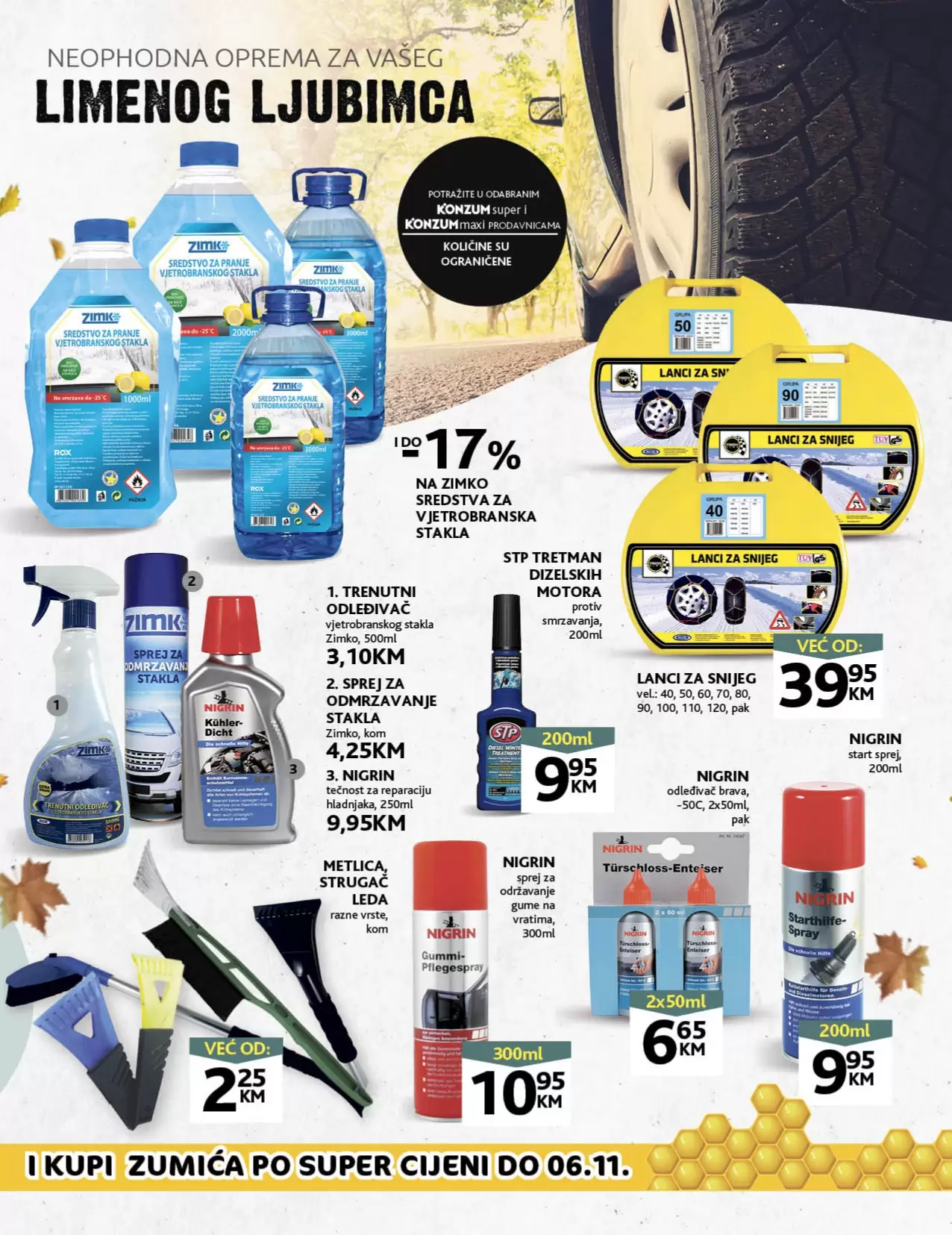 Konzum katalog 🛒 Konzum U POLA CIJENE- akcija snizenja 10-23.10.2022.