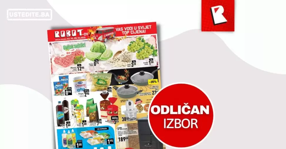 Robot akcija 3-5.10.2022. - AKCIJSKE CIJENE