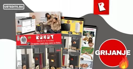 Robot katalog GRIJANJE - akcija sniženja 3-16.10.2022.