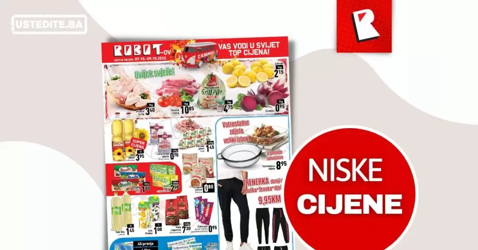 Robot vikend akcija 7-9.10.2022.