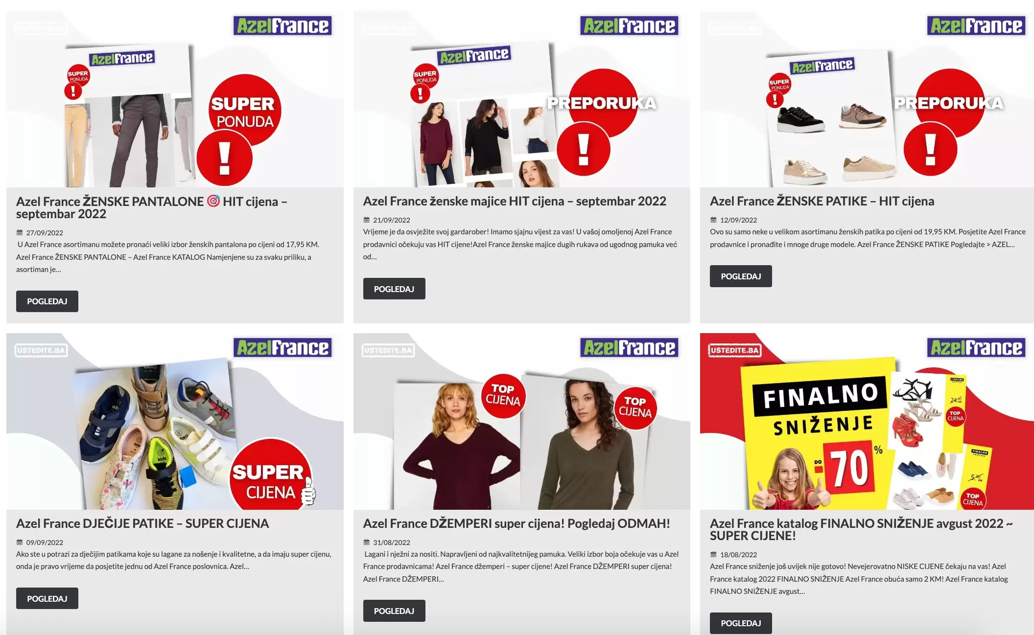 Azel France ESPRIT MAJICE 🎯 HIT CIJENA - oktobar 2022