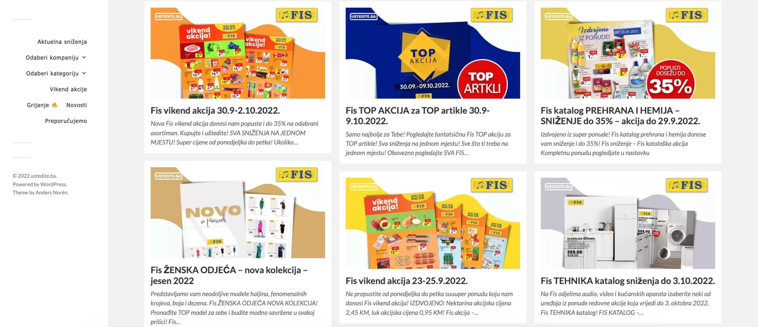 Fis katalog PREHRANA i HEMIJA 01-14.10.2022.