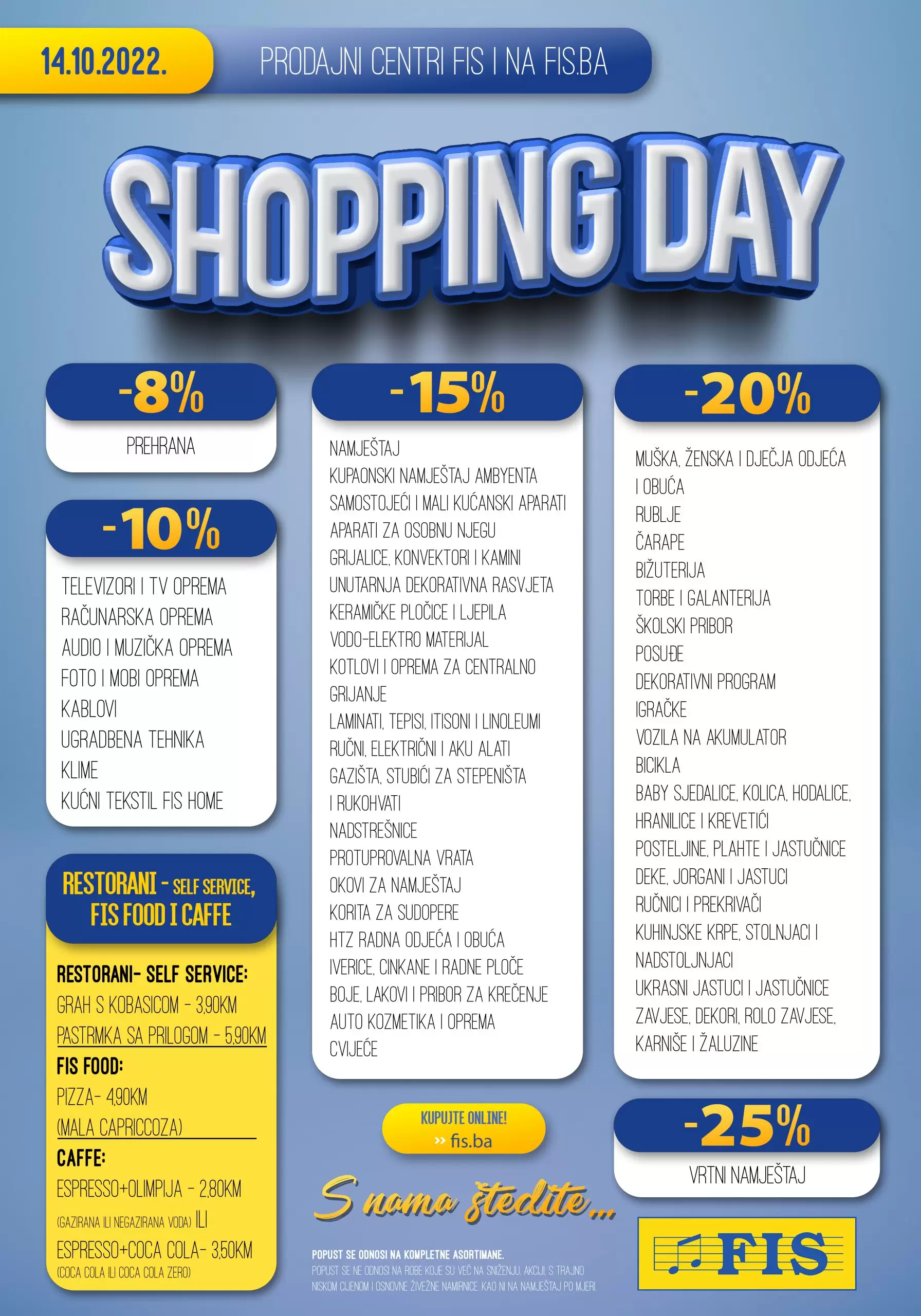 Fis Shopping day 14.10.2022.