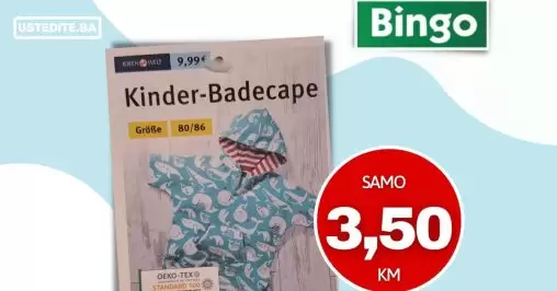 Bingo Ogrtač za bebe samo 3,50 KM