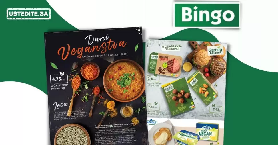 Bingo katalog DANI VEGANSTVA 1-3.11.2022.