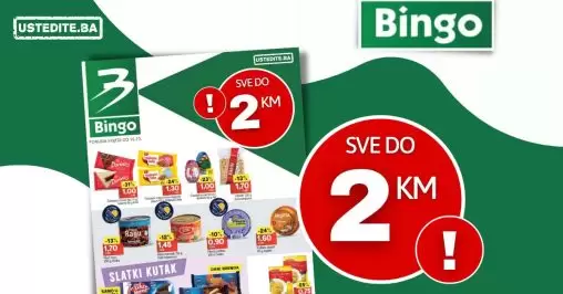 Bingo SVE DO 2 KM - akcija do 16.10.2022.