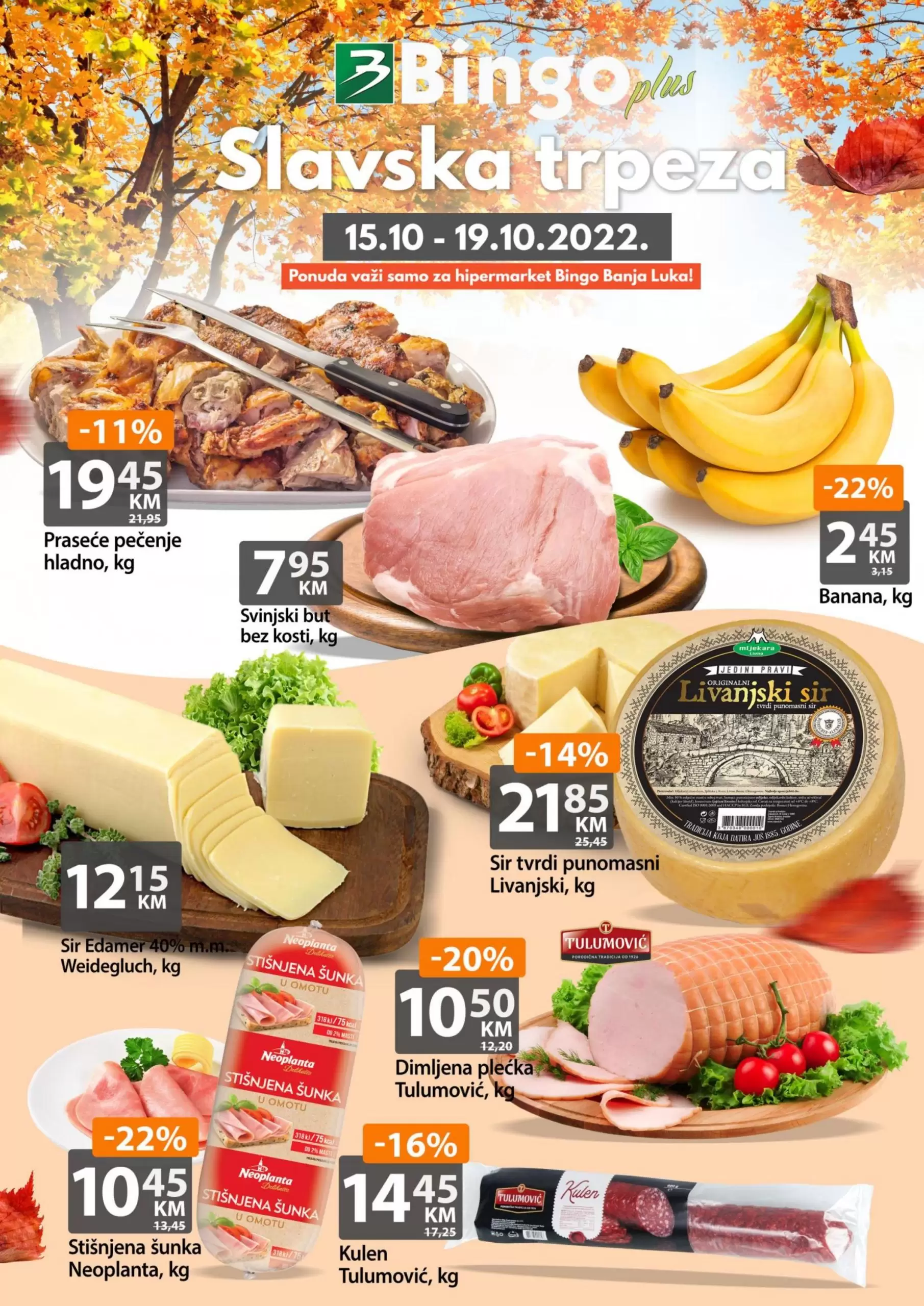 Bingo Banja Luka katalog 15-19.10.2022.