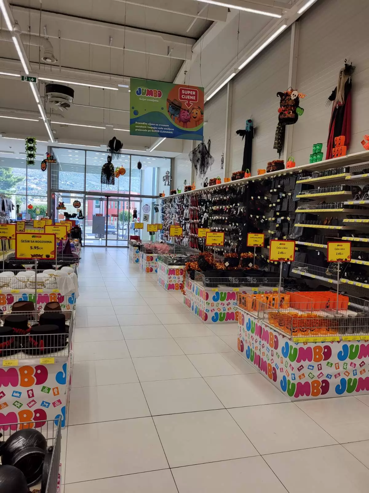Jumbo BiH HALLOWEEN kostimi, dekoracija, dodaci