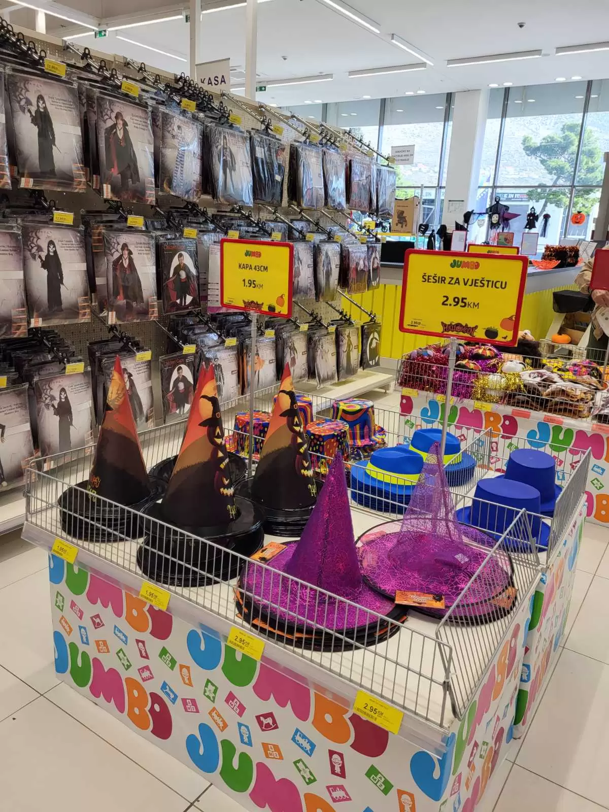 Jumbo BiH HALLOWEEN kostimi, dekoracija, dodaci