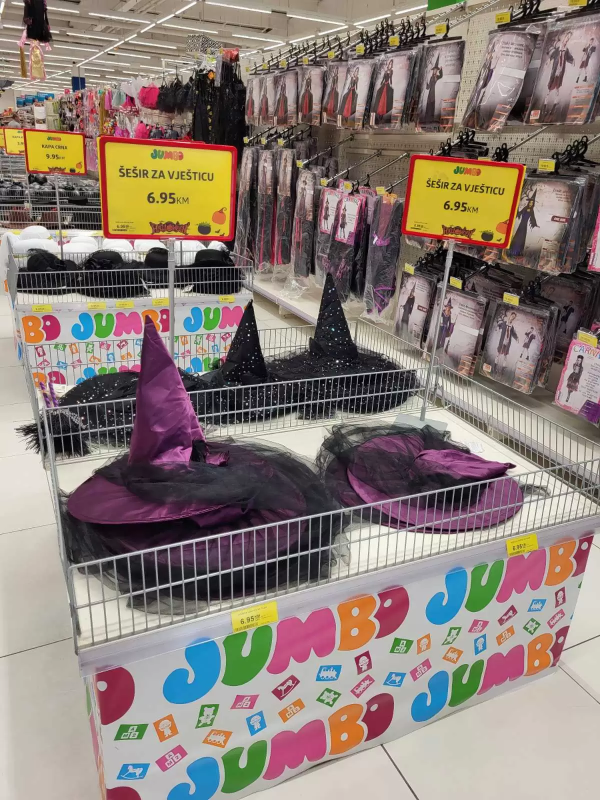Jumbo BiH HALLOWEEN kostimi, dekoracija, dodaci