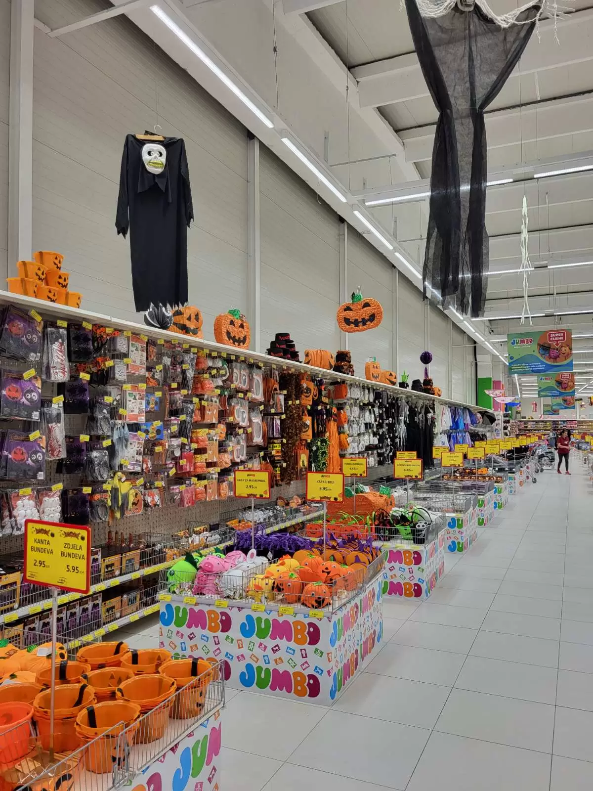 Jumbo BiH HALLOWEEN kostimi, dekoracija, dodaci