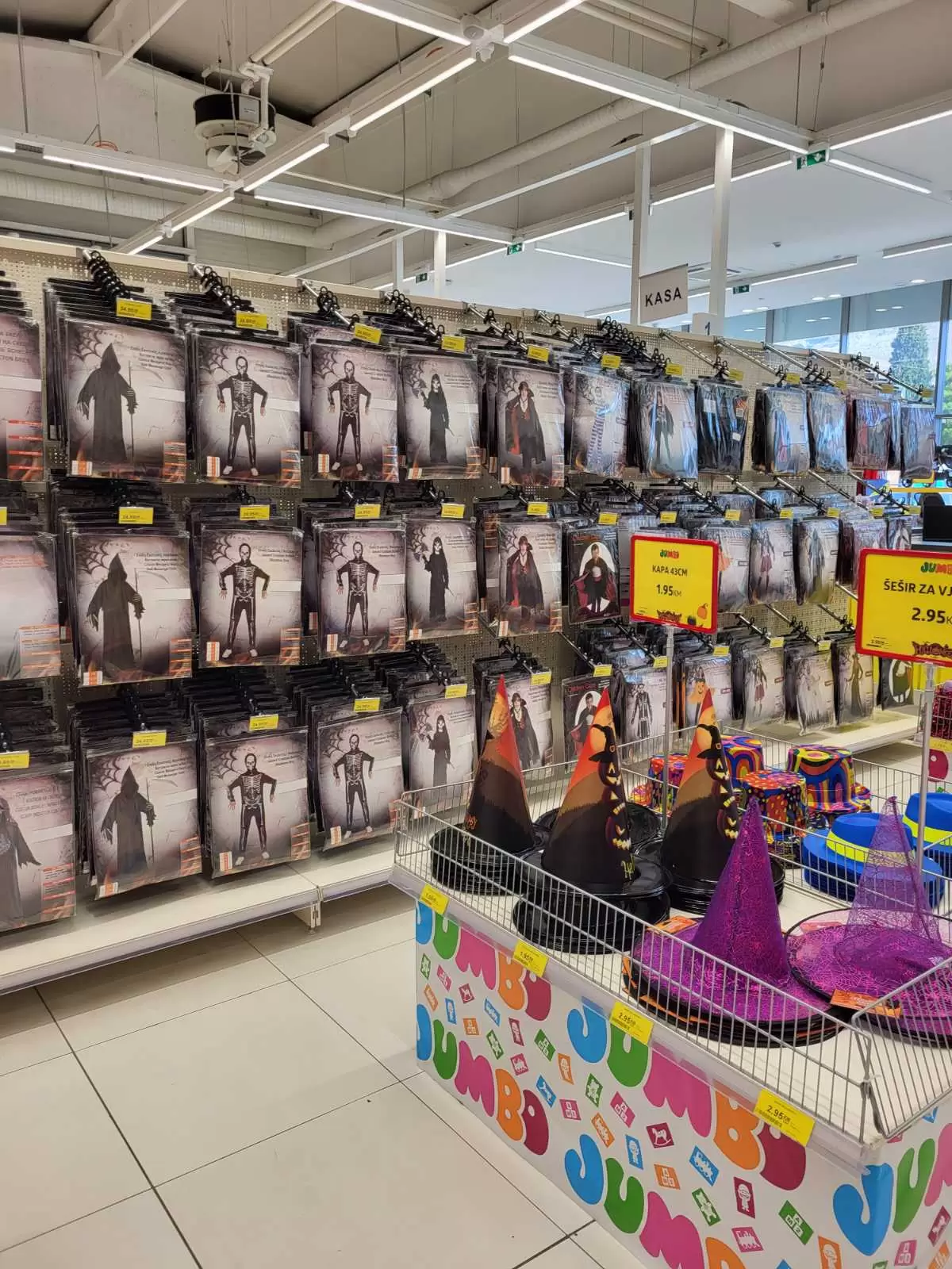 Jumbo BiH HALLOWEEN kostimi, dekoracija, dodaci
