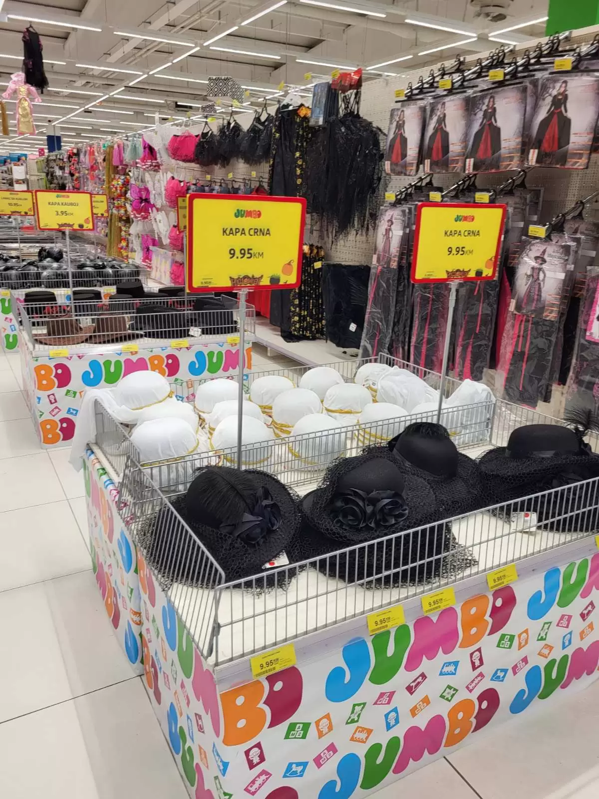 Jumbo BiH HALLOWEEN kostimi, dekoracija, dodaci