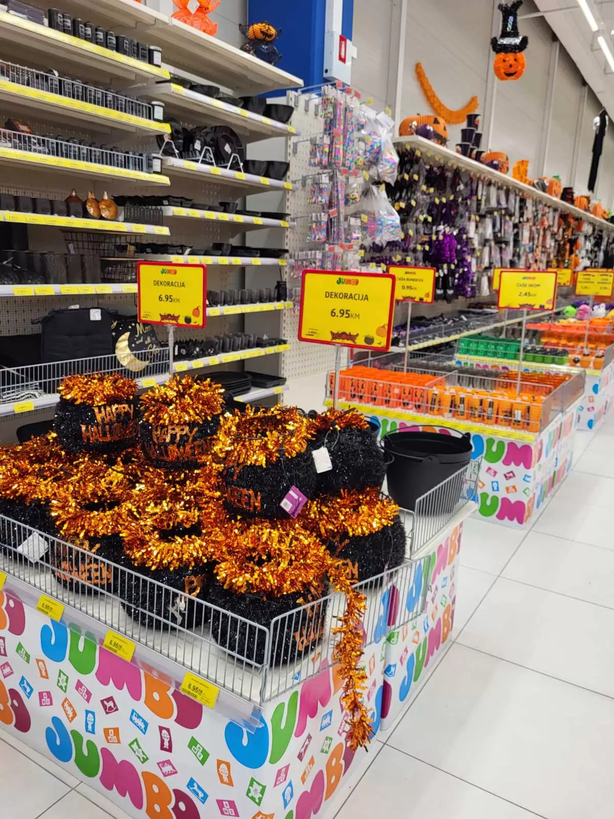 Jumbo BiH HALLOWEEN kostimi, dekoracija, dodaci
