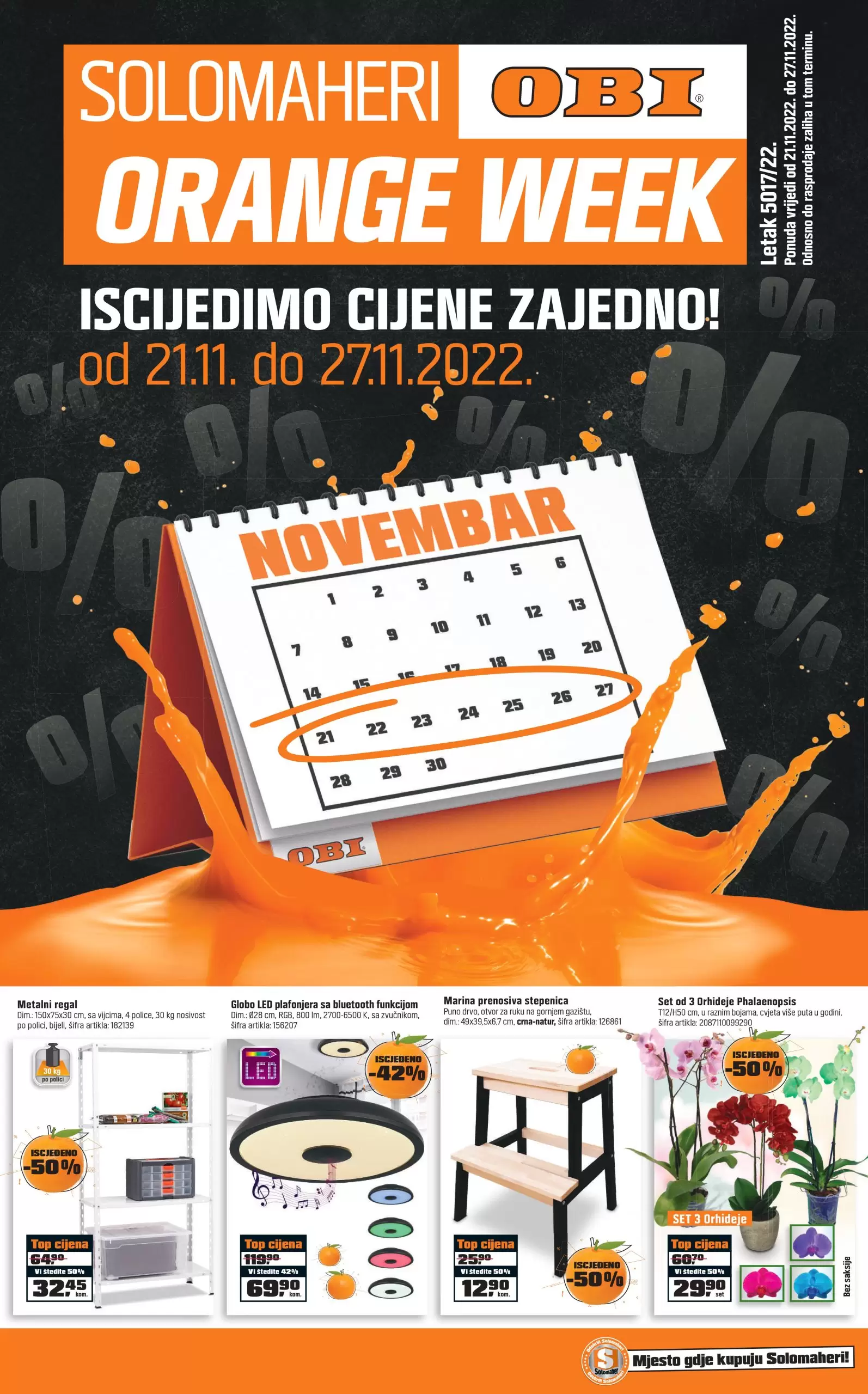 OBI Orange Week 21-27.11.2022.