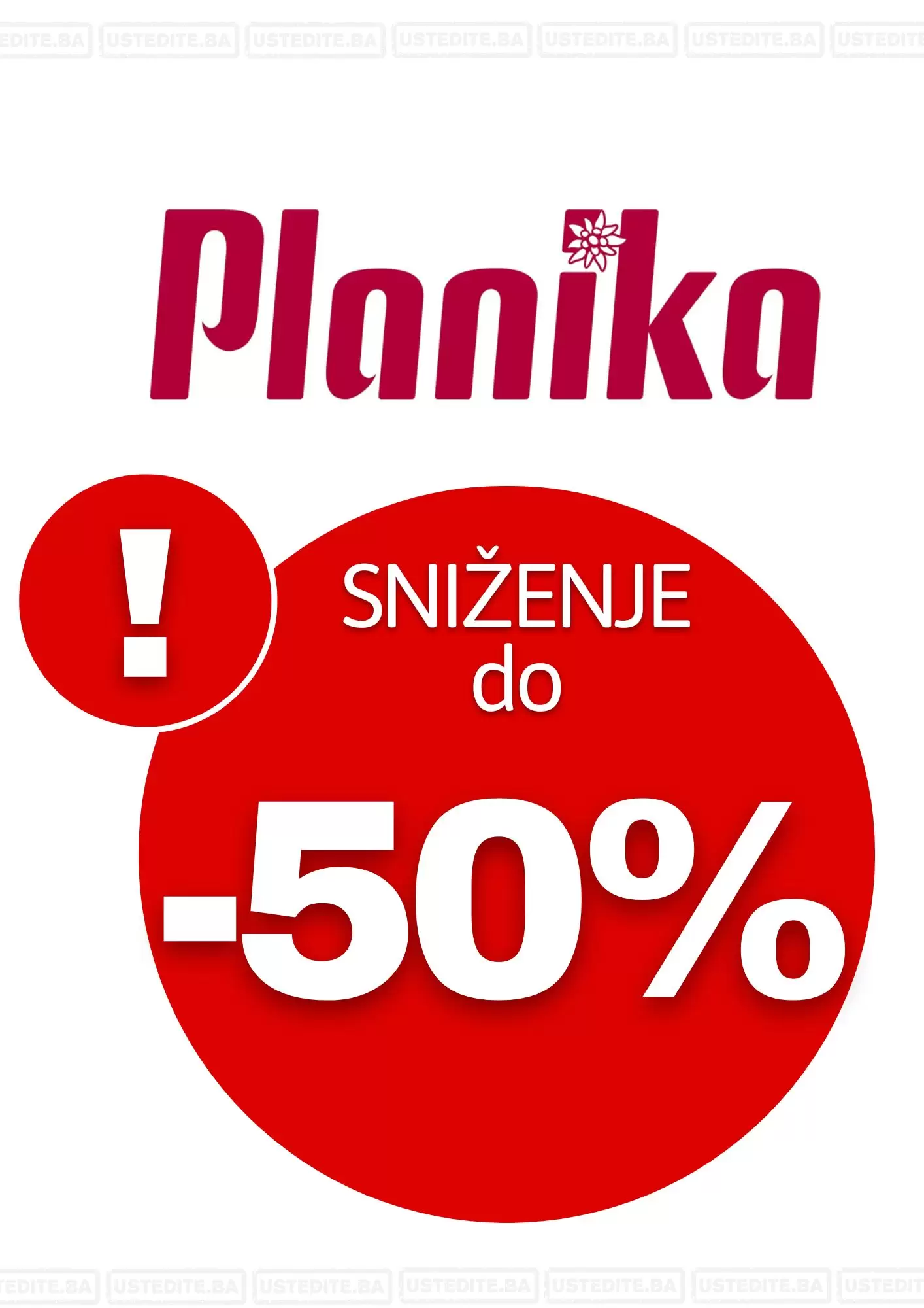 Planika BiH SNIŽENJE - novembar 2022