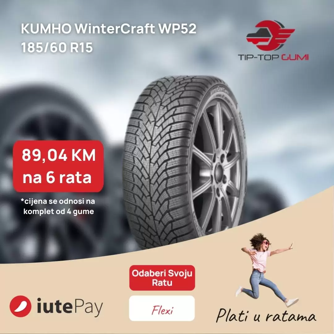 iutePay ZIMSKE GUME novmbar 2022 KUPOVINA NA RATE