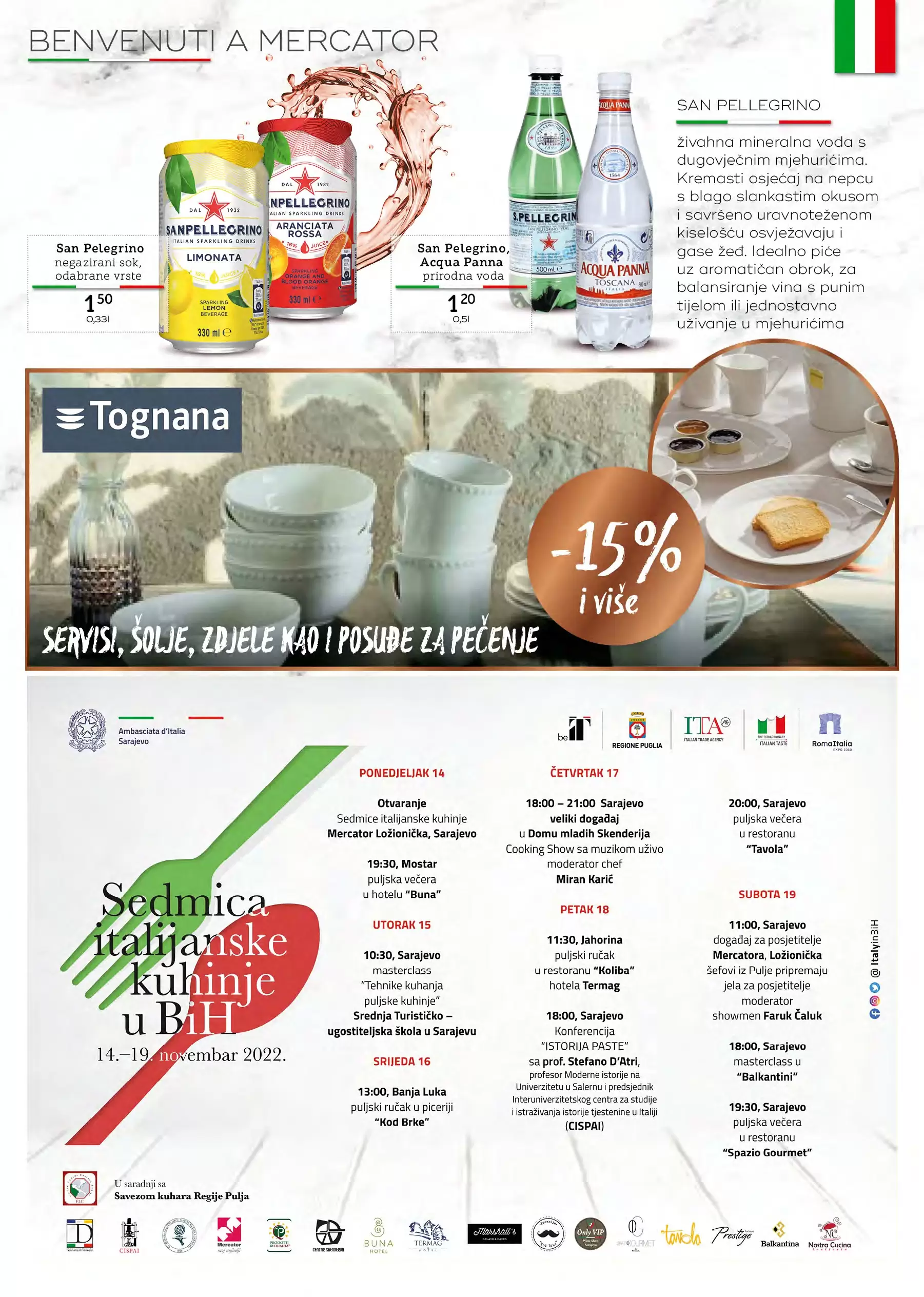 Mercator katalog Dani Italije 14-30.11.2022.