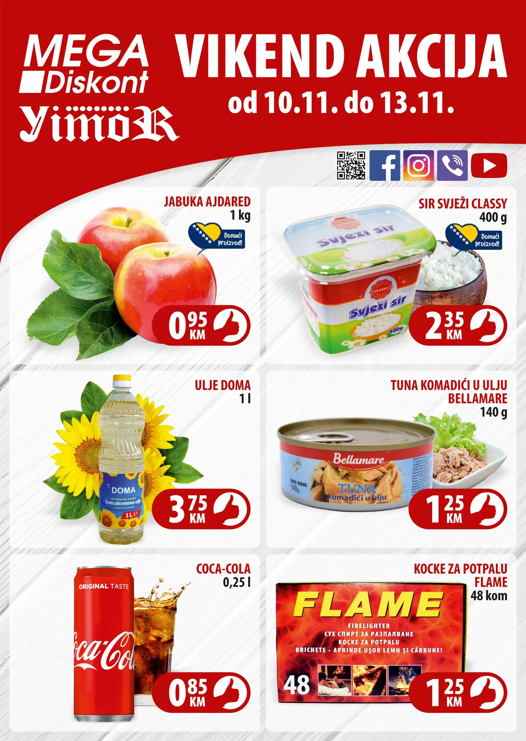 MEGA Diskont vikend akcija 10-13.11.2022.