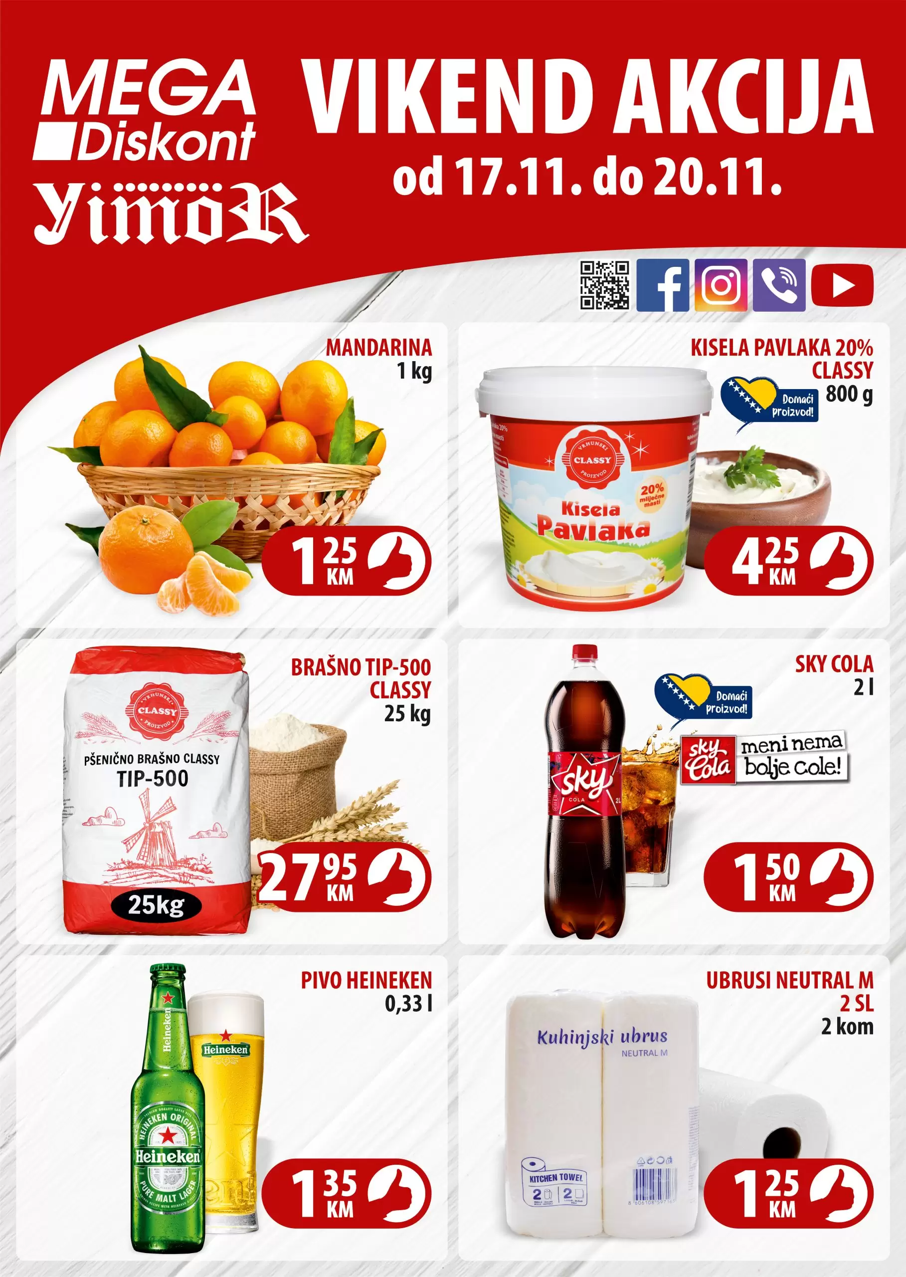 Mega Diskont vikend akcija 17-20.11.2022. 