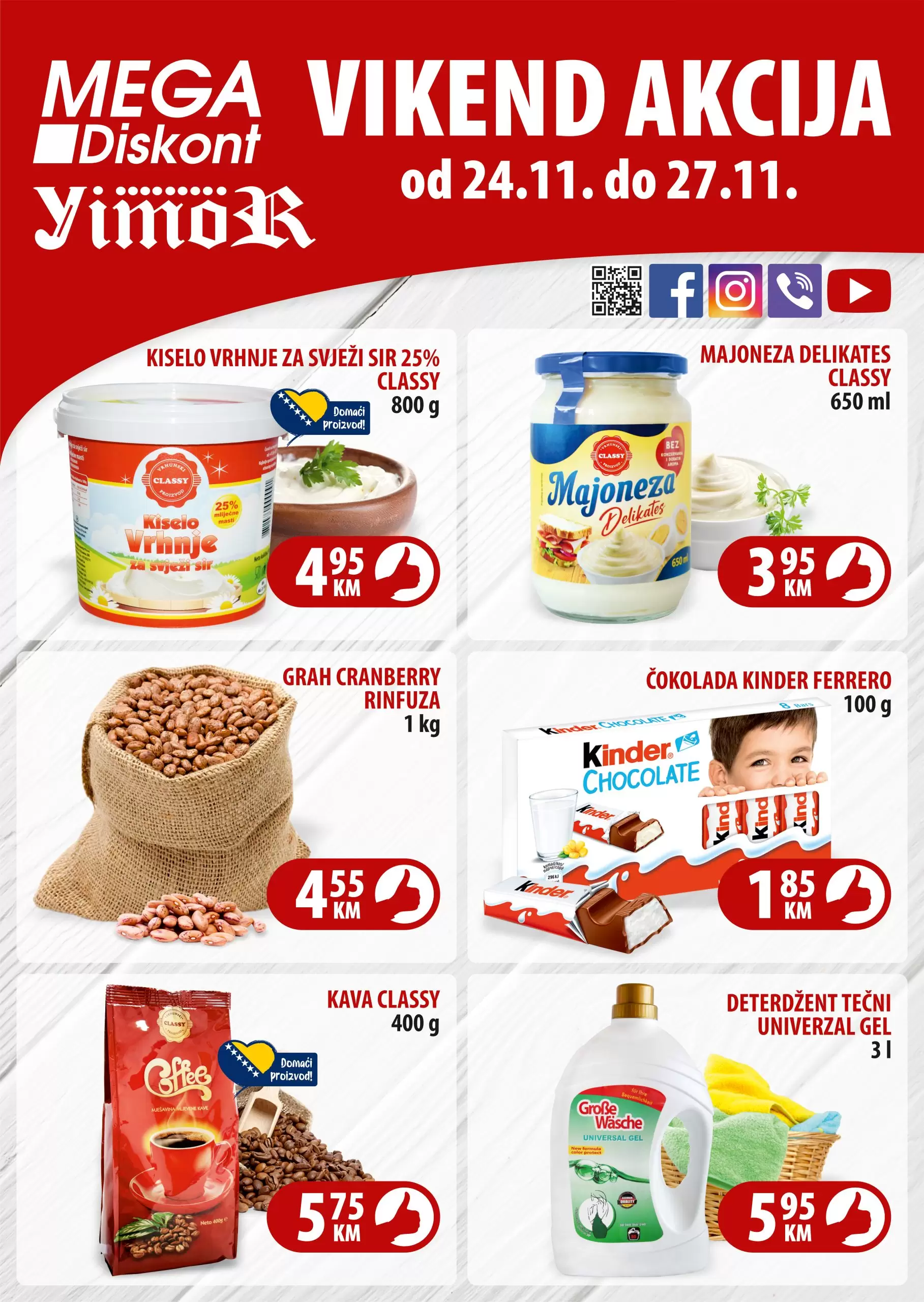 Mega Diskont vikend akcija 24-27.11.2022.