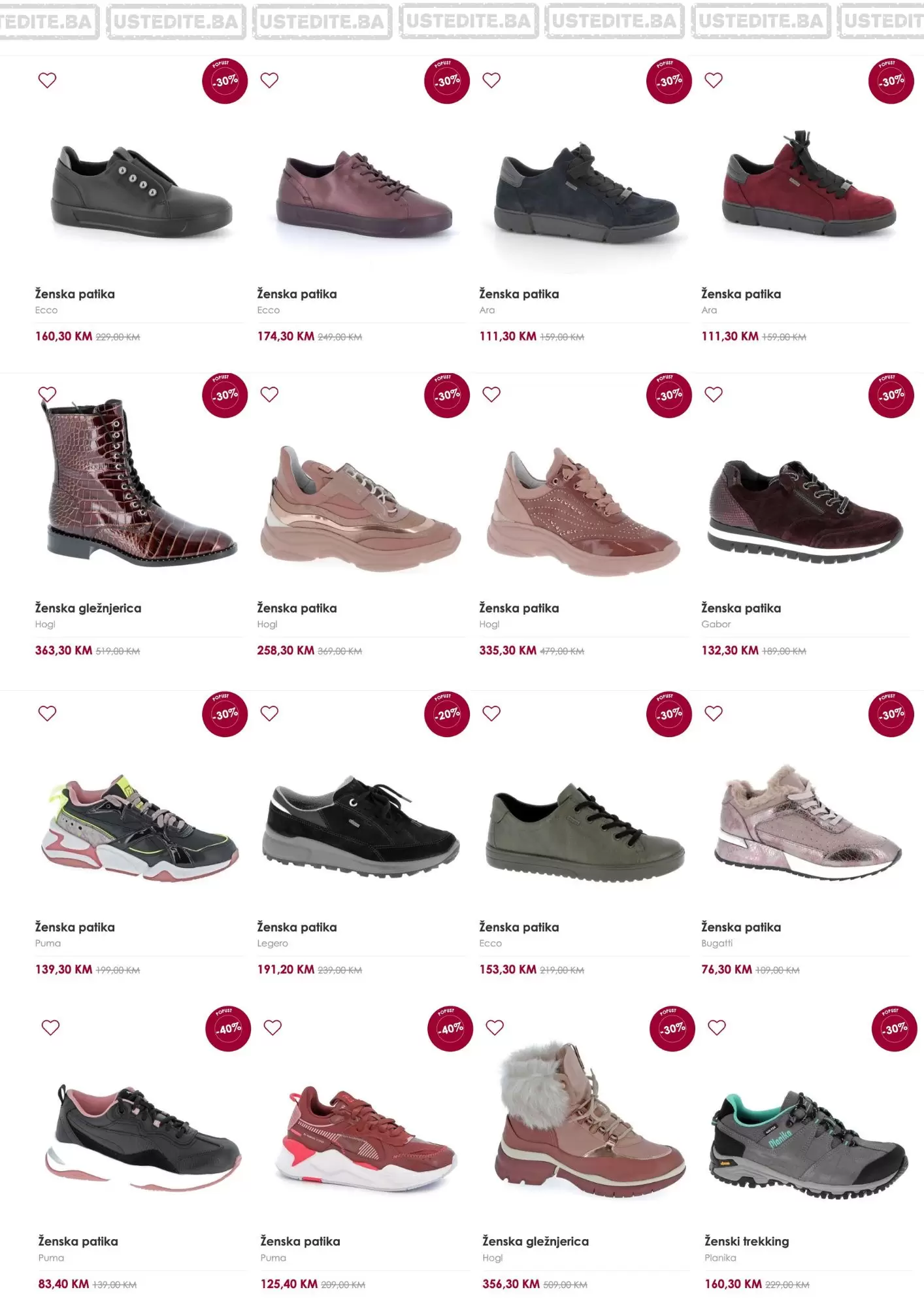 Planika BiH SNIŽENJE - novembar 2022