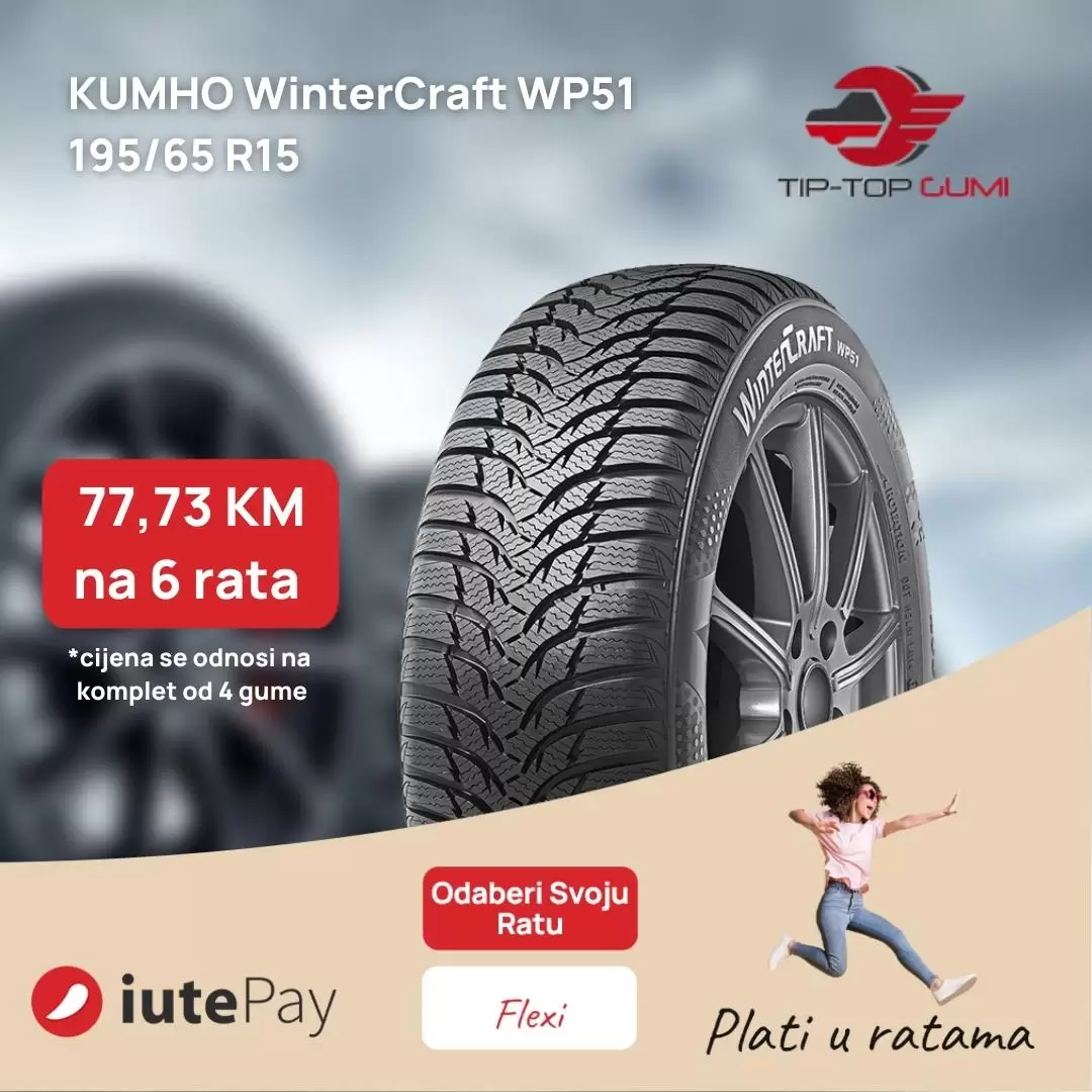 iutePay ZIMSKE GUME novmbar 2022 KUPOVINA NA RATE