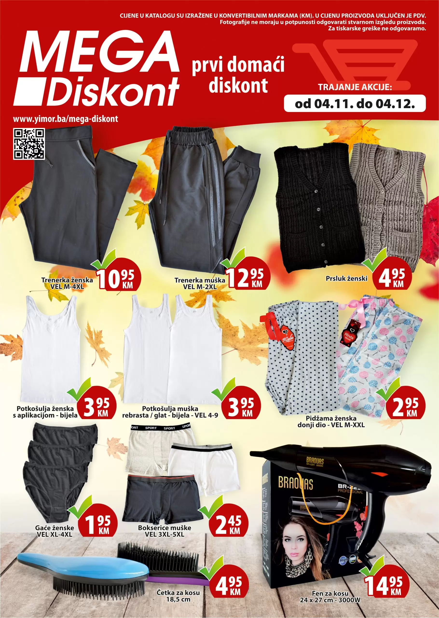 Mega Diskont SUPER AKCIJA 4.11-4.12.2022.