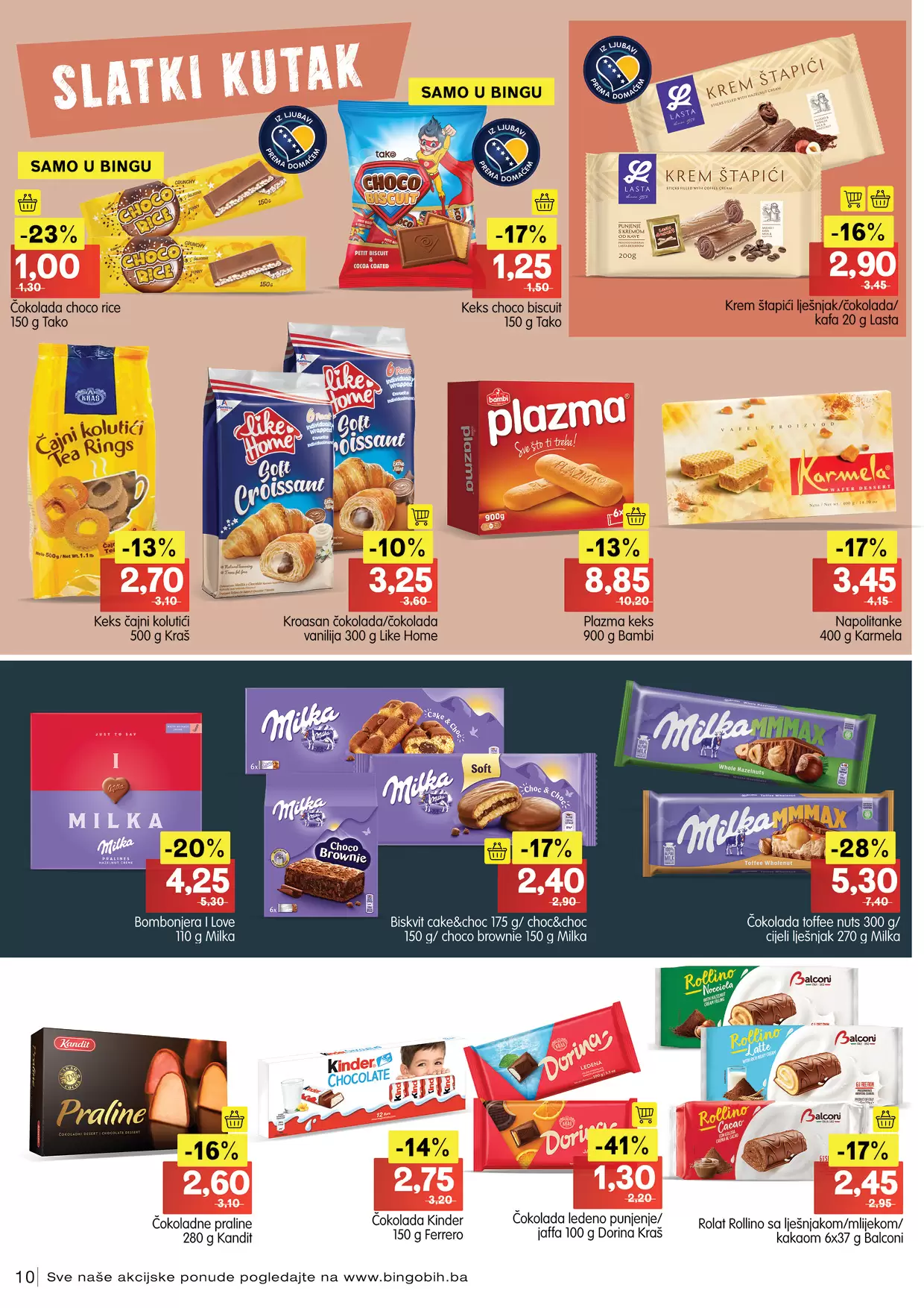 Bingo katalog NOVEMBAR 2022 - akcija sniženja 1-13.11.2022.