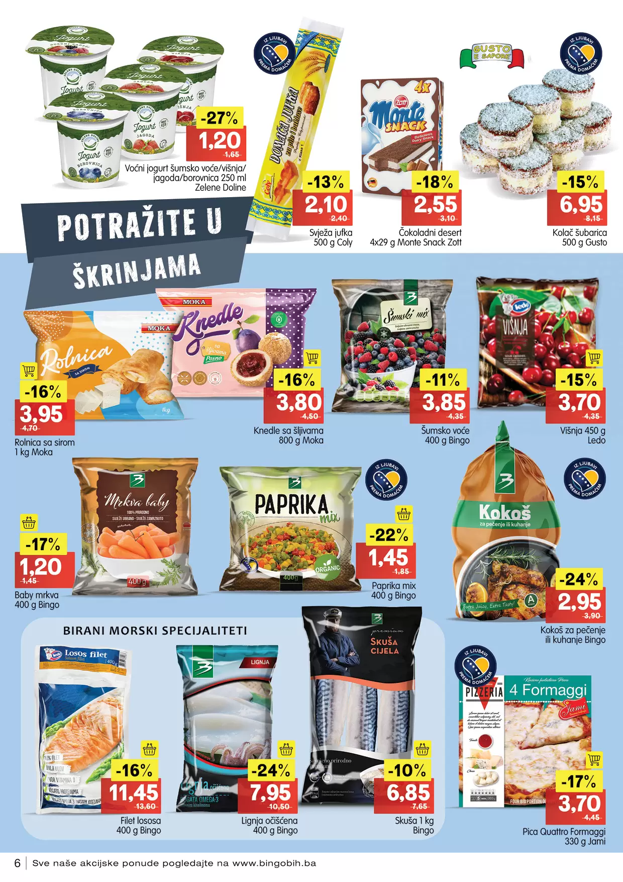 Bingo katalog NOVEMBAR 2022 - akcija sniženja 1-13.11.2022.