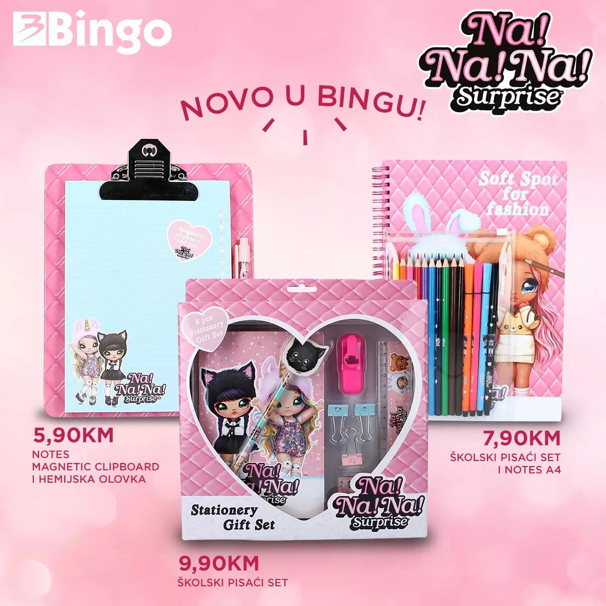NOVO u Bingu Na! Na! Na! Surprise!