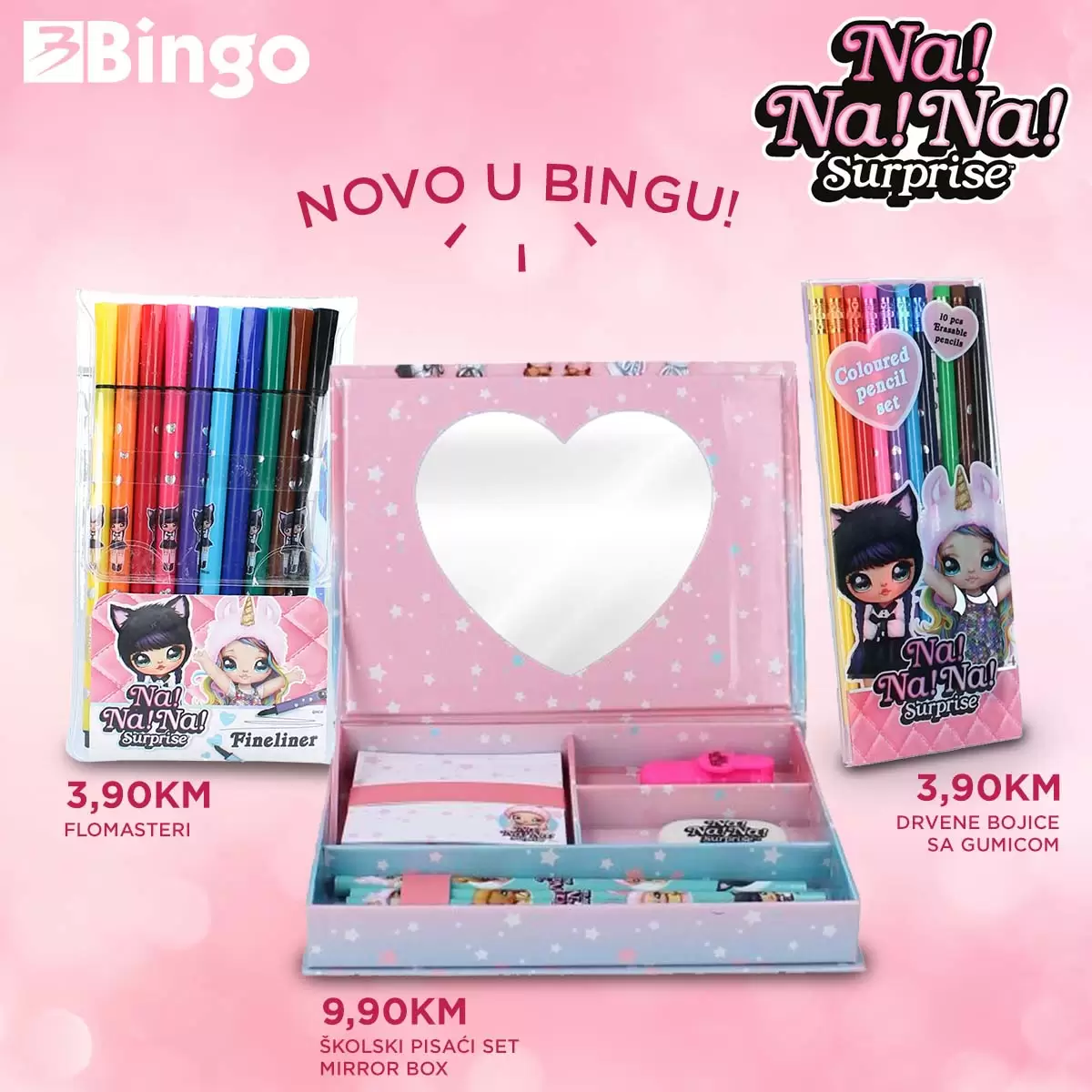 NOVO u Bingu Na! Na! Na! Surprise!
