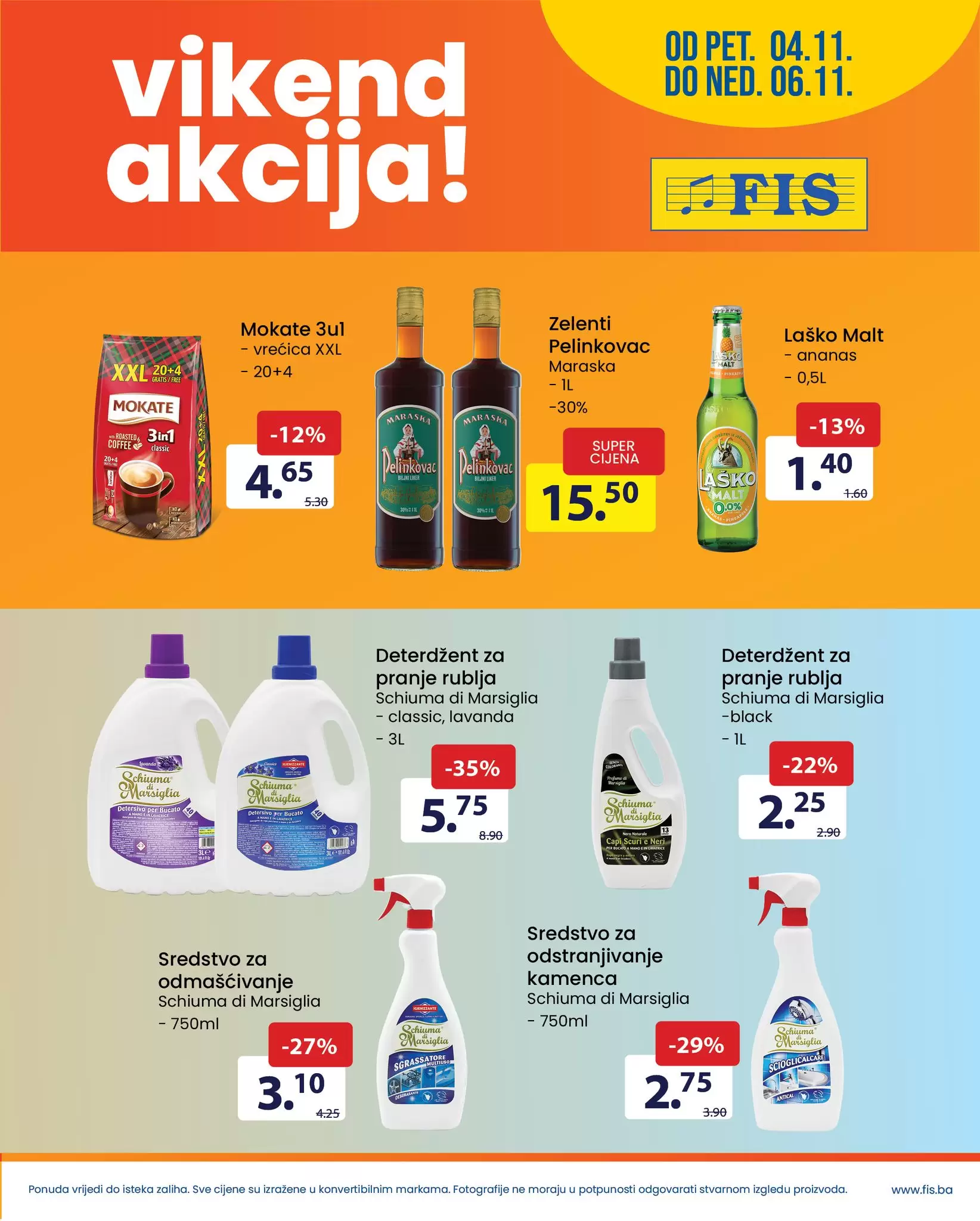 Fis vikend akcija 4-6.11.2022. 