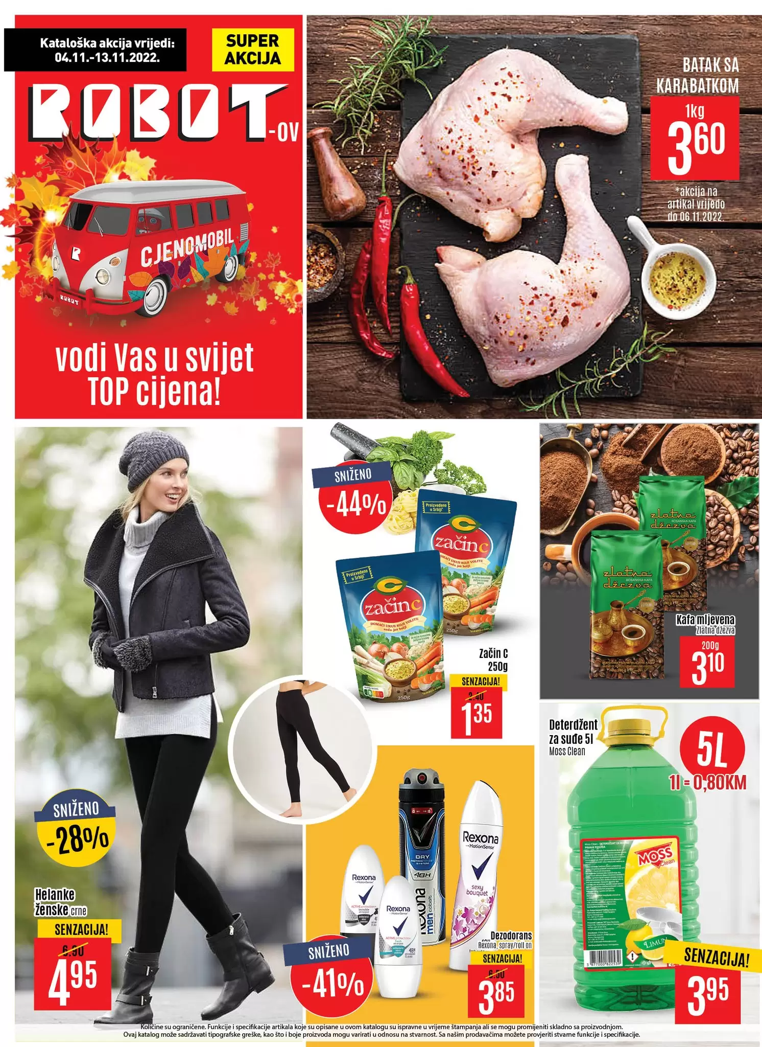 Robot katalog SNIŽENJE do 41% akcija 4-13.11.2022.