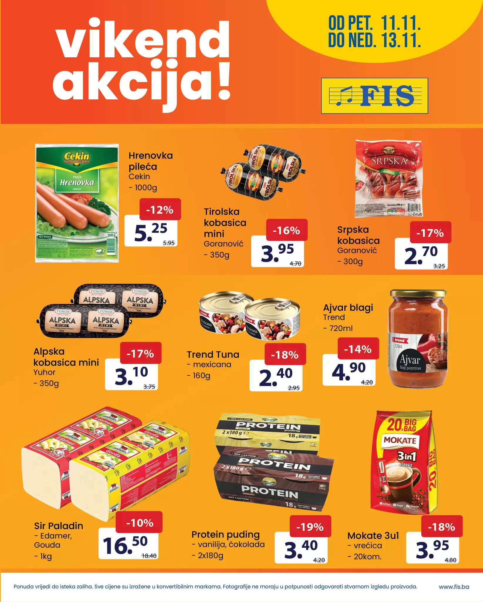 Fis vikend akcija 11-13.11.2022.